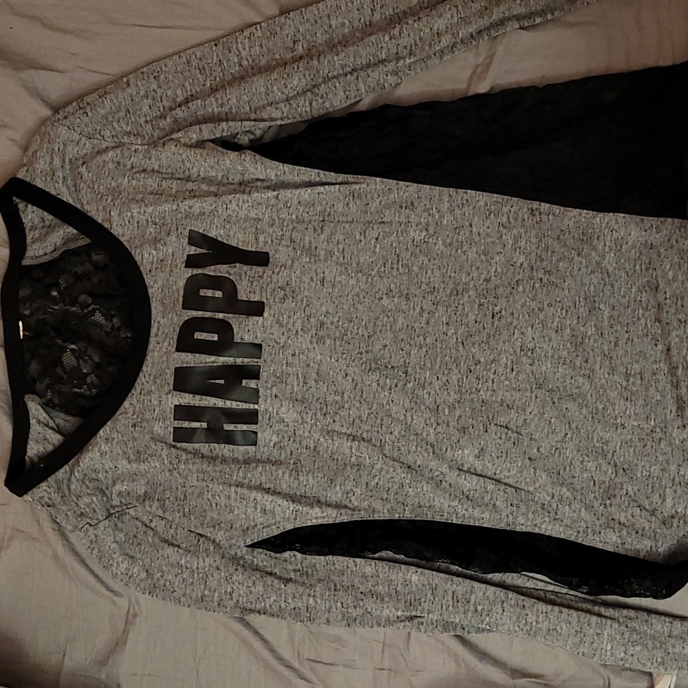 LornaJane, Longsleeve lace back shirt. Size Medium.